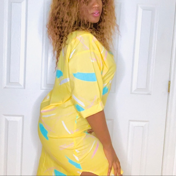 ☀️HOST PICK CACHÉ-Pastel loose fit oversized dress - Picture 9 of 10